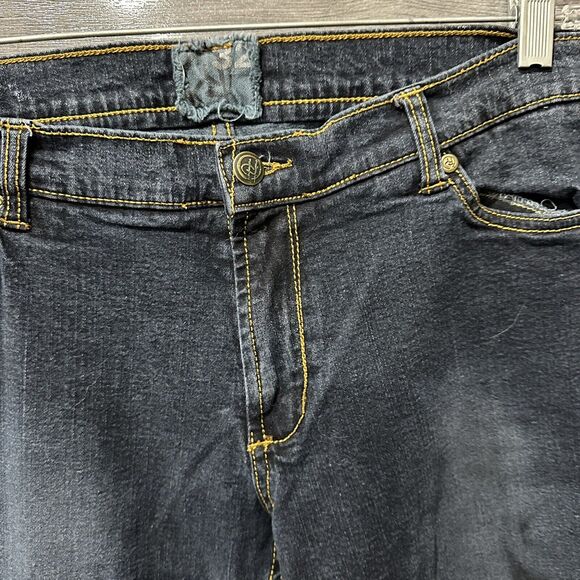 CHOR Bootcut Straight Stretch Denim Punk Jeans W 32 Inseam 32 - Picture 3 of 8